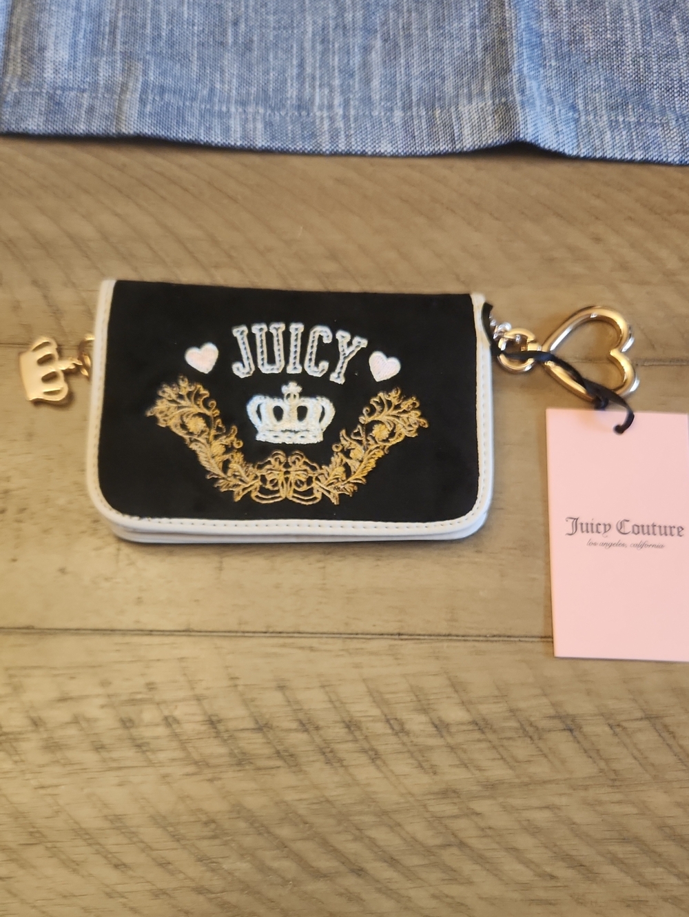 Juicy Couture Single Fold Wallet NWT